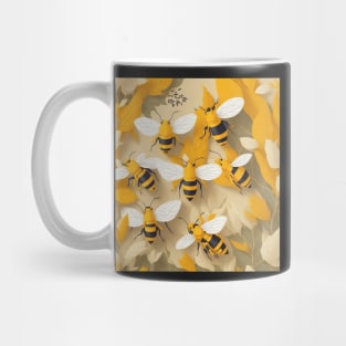 Honey bees pattern Mug